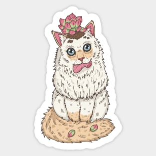 Cat Got Your Tongue Sticker